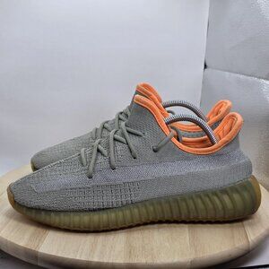 Mens Size 9.5 - Adidas Yeezy Boost 350 V2 Desert Sage FX9035 Primeknit Gym Shoes